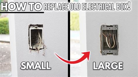 removing electrical outlet box|drywall electrical box replacement.